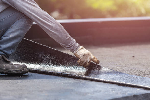Professional Waterproofing technician working in Hillsboro, OR